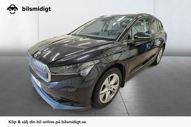 Svart Begagnad 2021 Skoda Enyaq iV SUV | 289 800 kr (Bra pris) - Bild 1/3
