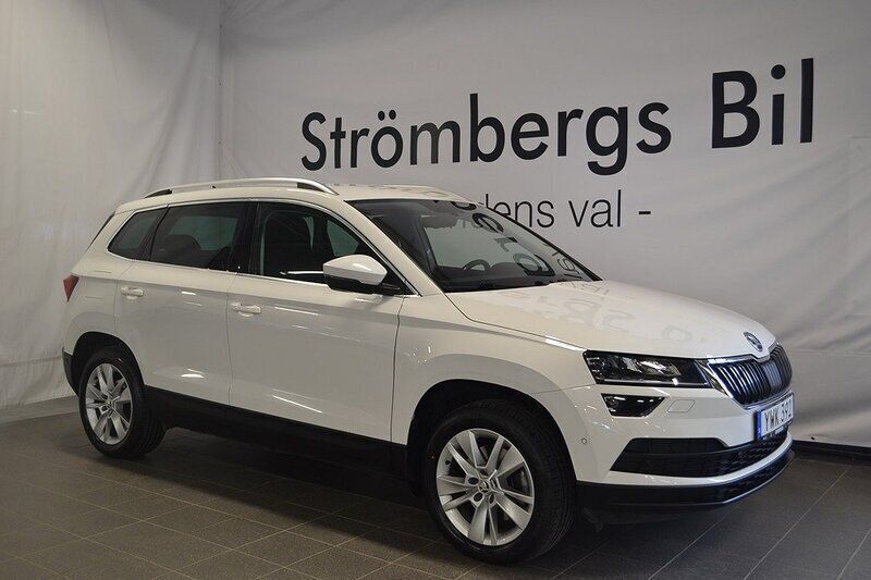 Vit Begagnad 2018 Skoda Karoq SUV | 259 000 kr (Marknadspris) - Bild 1/4