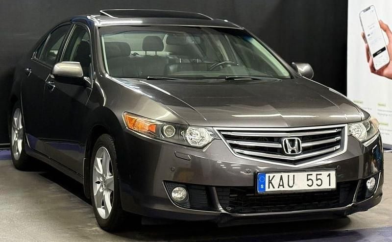 Begagnad Honda Accord Executive 156 HK (114 kW) 2009 Mörkgrå Sedan