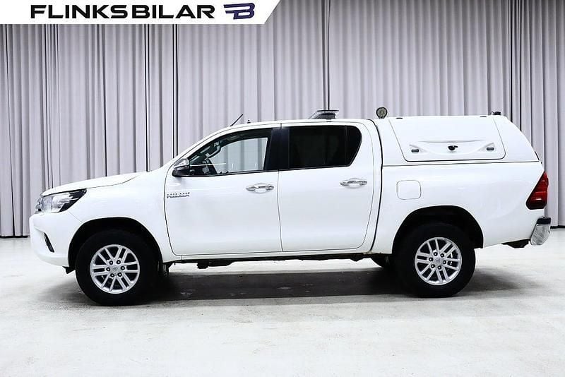Vit Begagnad 2019 Toyota HiLux Pickup | 279 875 kr (Superpris) - Bild 1/4