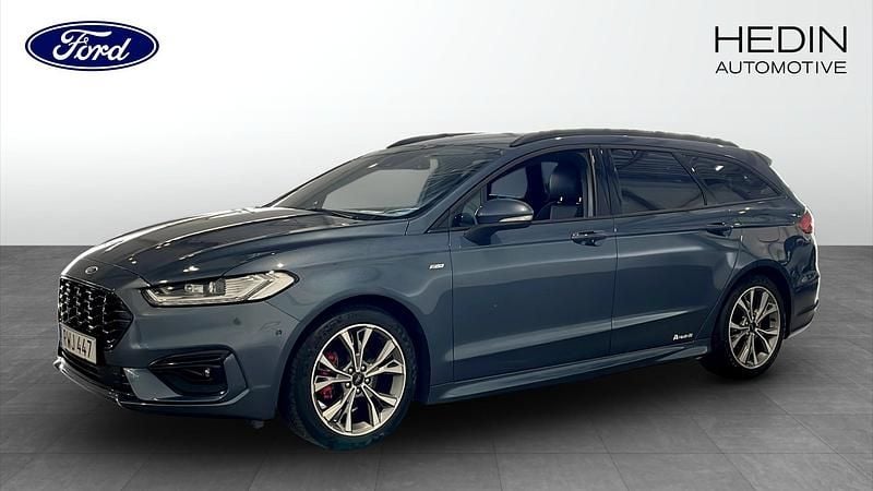 Blå (grey) Begagnad 2022 Ford Mondeo ST-Line Kombi | 269 900 kr (Lite dyr) - Bild 1/4