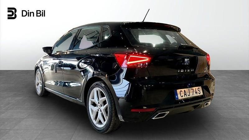 Begagnad Seat Ibiza FR 116 HK (85 kW) 2020 Svart Halvkombi
