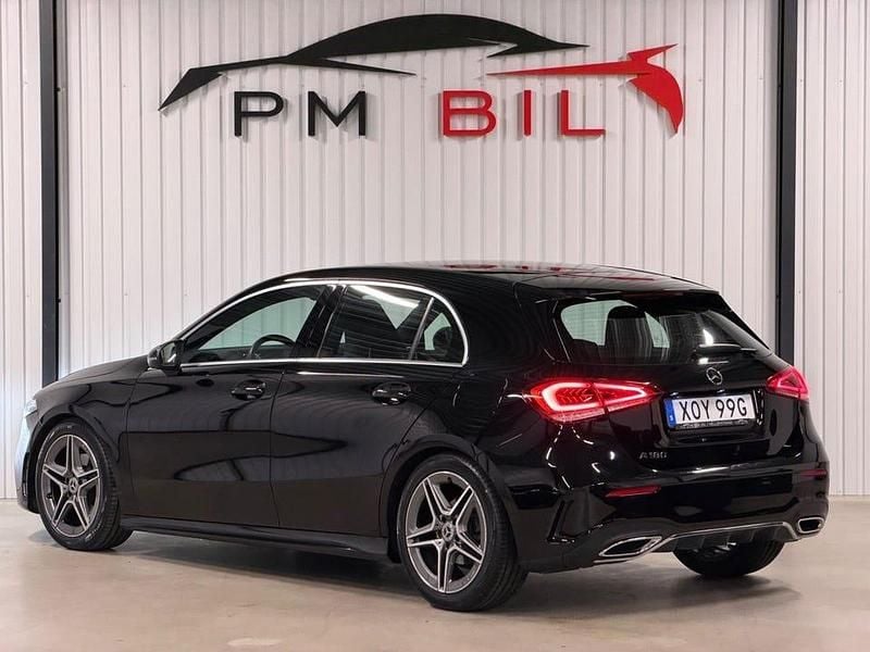 Begagnad Mercedes A180 AMG 136 HK (100 kW) 2020 Svart
