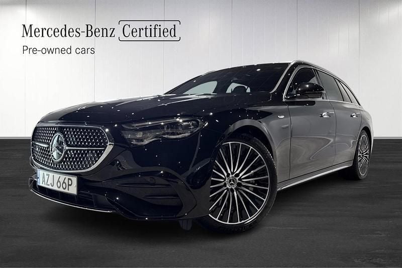 Svart (black) Begagnad 2025 Mercedes E300 Advanced Kombi | 759 900 kr (Lite dyr) - Bild 1/4