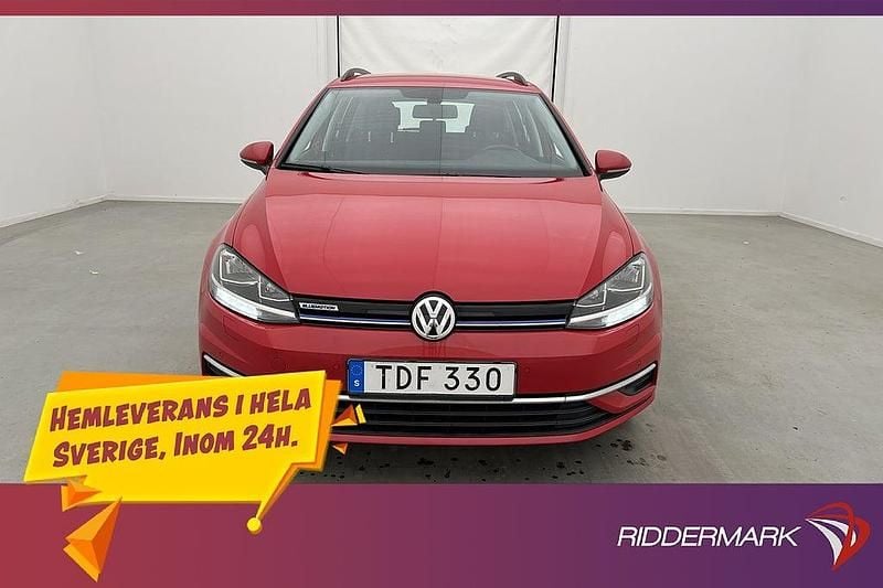 Begagnad VW Golf VII 110 HK (80 kW) 2017 Röd Kombi