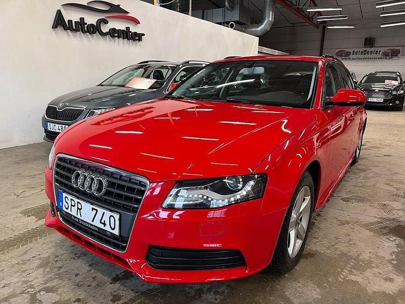 Begagnad Audi A4 143 HK (105 kW) 2009 Röd Kombi