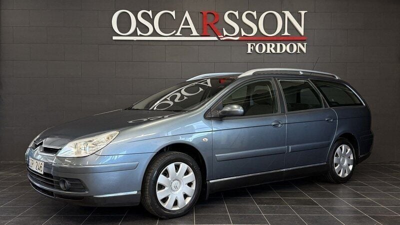 Mörkgrå (grå) Begagnad 2007 Citroën C5 Kombi | 54 900 kr (Dyr) - Bild 1/4