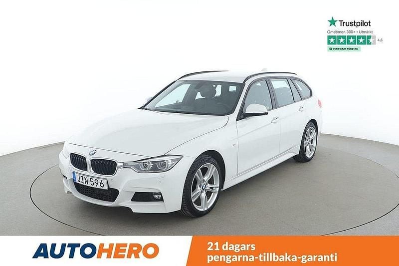 Vit Begagnad 2018 BMW 320 M Sport Kombi | 256 000 kr (Dyr) - Bild 1/4