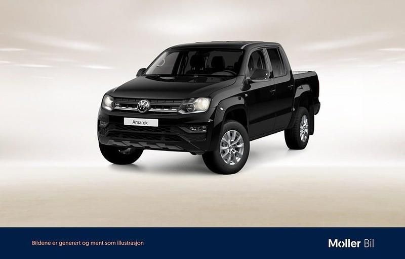 Deep black perleffekt Begagnad 2020 VW Amarok Comfortline Pickup | 349 000 kr (Superpris) - Bild 1/4