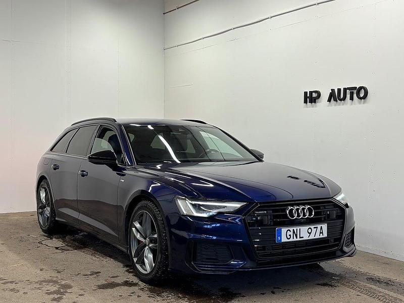 Blå Begagnad 2021 Audi A6 S-Line Kombi | 328 900 kr (Superpris) - Bild 1/4