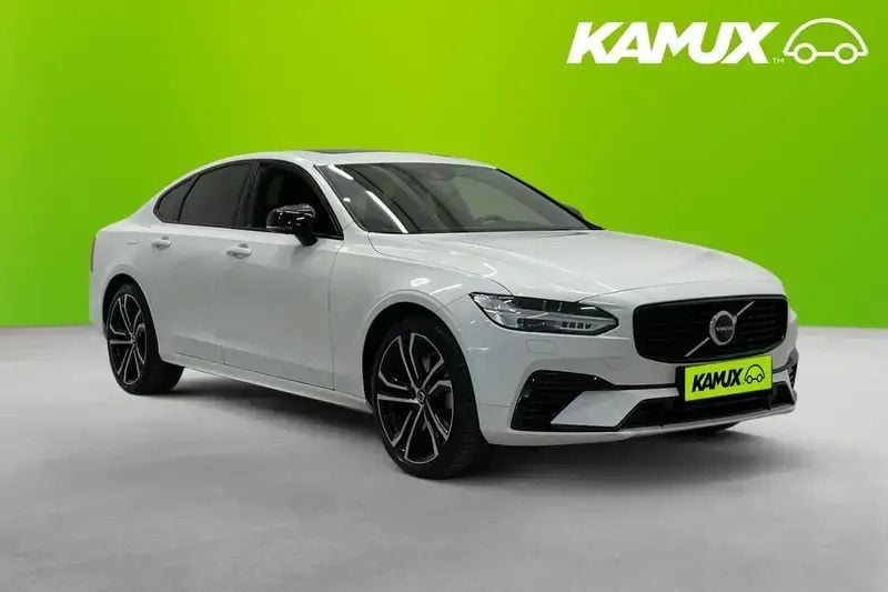 Vit Begagnad 2021 Volvo S90 R-Design Sedan | 404 900 kr (Superpris) - Bild 1/4