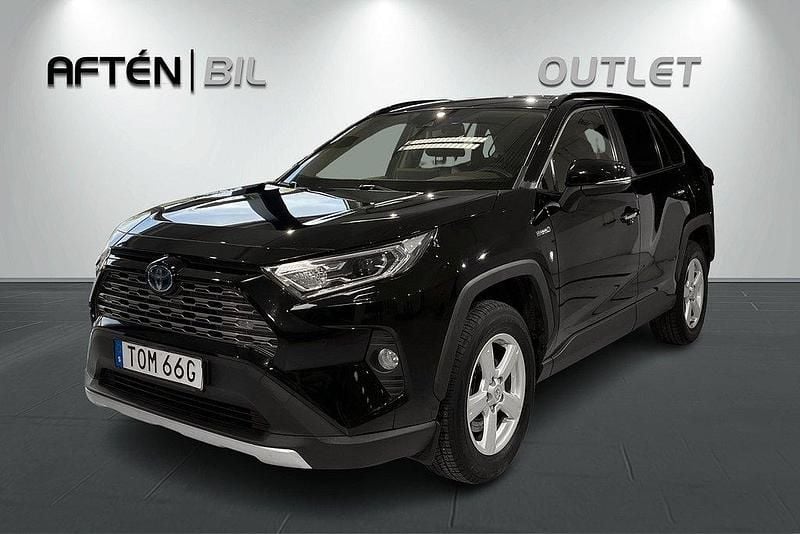 Svart Begagnad 2019 Toyota RAV4 Hybrid Executive SUV | 264 800 kr (Marknadspris) - Bild 1/3