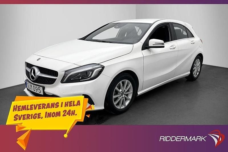 Vit Begagnad 2018 Mercedes A180 | 174 900 kr - Bild 1/3