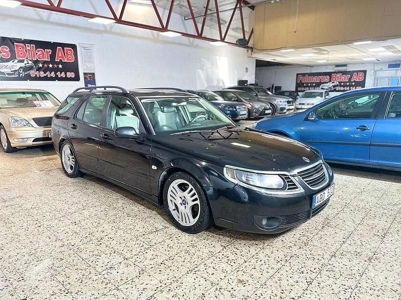 Svart Begagnad 2006 Saab 9-5 Vector Kombi | 19 900 kr (Dyr) - Bild 1/4