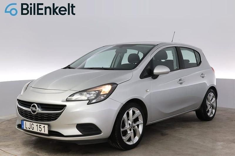 Begagnad Opel Corsa Enjoy 91 HK (66 kW) 2017 Grå Halvkombi