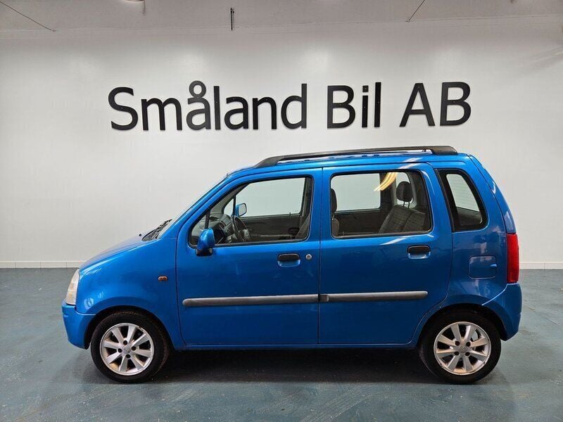 Blå Begagnad 2001 Opel Agila Halvkombi | 14 990 kr - Bild 1/4