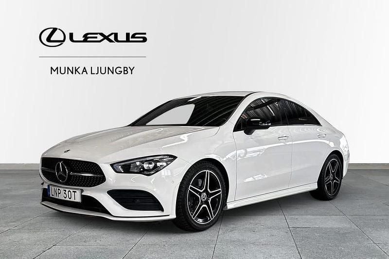 Begagnad Mercedes CLA200 AMG 165 HK (121 kW) 2021 Vit