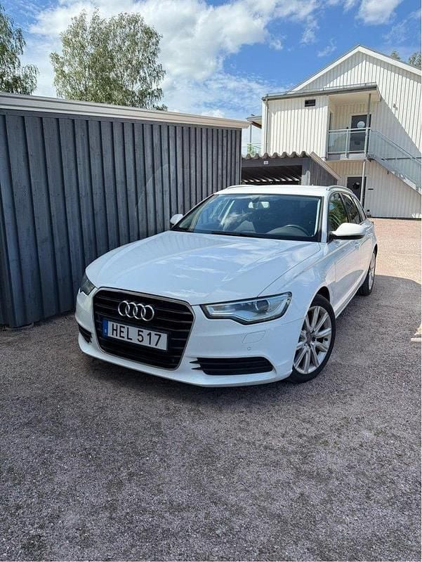 Vit Begagnad 2014 Audi A6 Proline Kombi | 110 000 kr (Marknadspris) - Bild 1/4