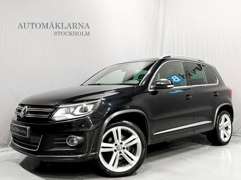 Begagnad VW Tiguan R-line 184 HK (135 kW) 2015 Svart SUV