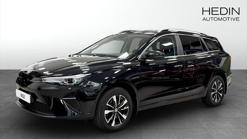 Svart Begagnad 2022 MG MG5 EV Comfort Kombi | 204 900 kr (Lite dyr) - Bild 1/4