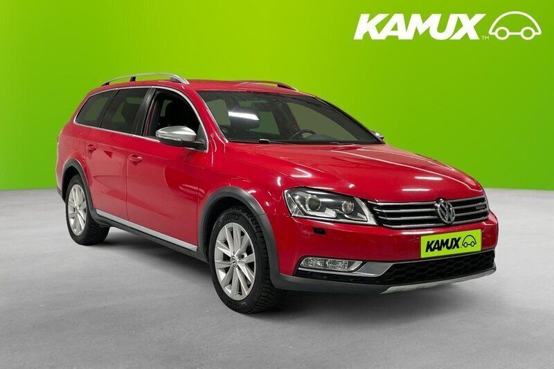 Röd Begagnad 2013 VW Passat Alltrack Kombi | 129 800 kr (Marknadspris) - Bild 1/3
