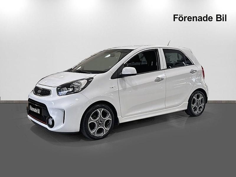 Vit Begagnad 2015 Kia Picanto Comfort Halvkombi | 109 000 kr (Lite dyr) - Bild 1/4