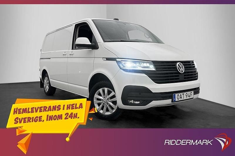 Vit Begagnad 2021 VW Transporter Van | 279 800 kr - Bild 1/3