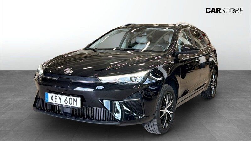 Svart Begagnad 2022 MG MG5 EV Luxury Kombi | 219 900 kr (Superpris) - Bild 1/4