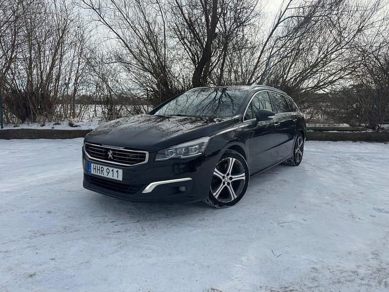 Begagnad Peugeot 508 SW GT 181 HK (133 kW) 2015 Svart Kombi