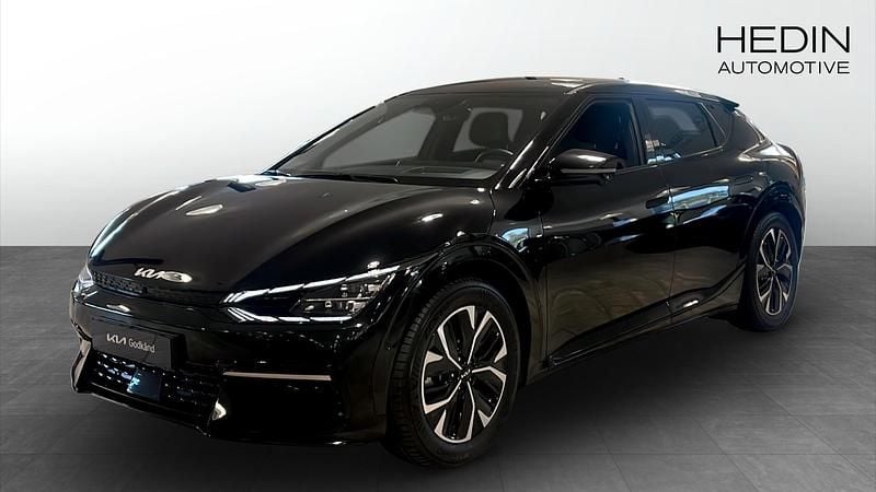 Svart (black) Begagnad 2022 Kia EV6 GT-Line SUV | 439 900 kr - Bild 1/4