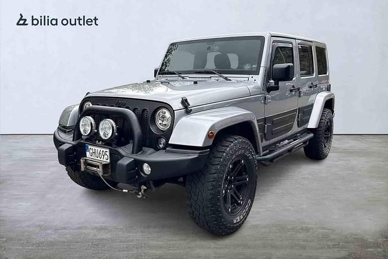 Grå Begagnad 2014 Jeep Wrangler Unlimited SUV | 349 900 kr (Marknadspris) - Bild 1/1