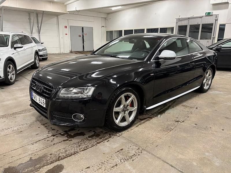 Svart Begagnad 2008 Audi A5 S-Line Sportkupé | 119 900 kr (Marknadspris) - Bild 1/4
