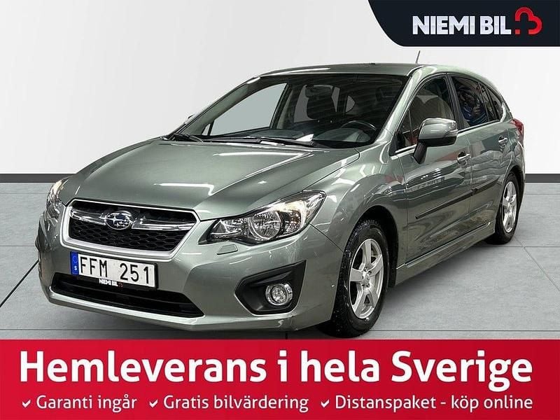 Grön Begagnad 2014 Subaru Impreza Sedan | 124 900 kr (Marknadspris) - Bild 1/3