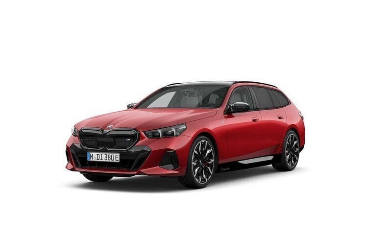 Röd Begagnad 2024 BMW i5 M Sport Sedan | 999 000 kr - Bild 1/4