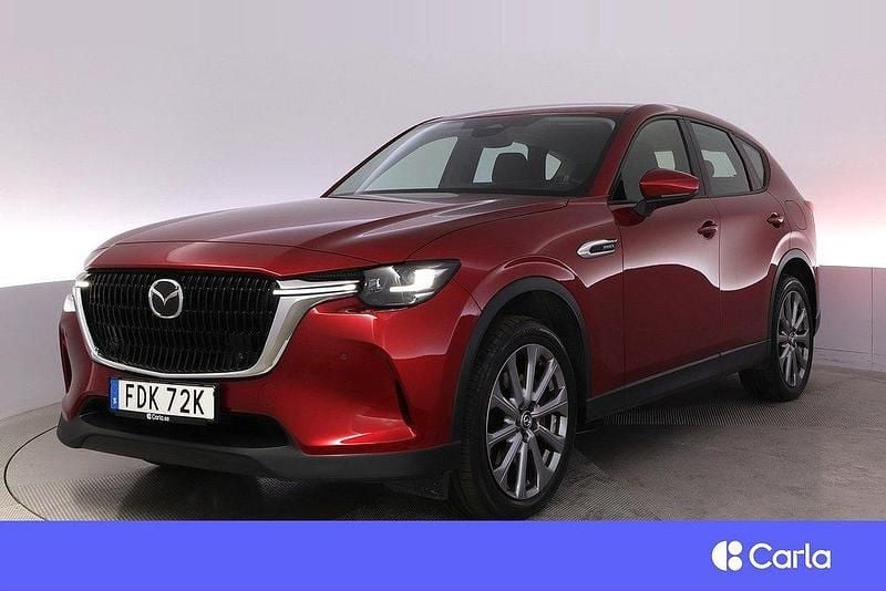Röd Begagnad 2024 Mazda CX-60 Exclusive SUV | 447 900 kr (Marknadspris) - Bild 1/4