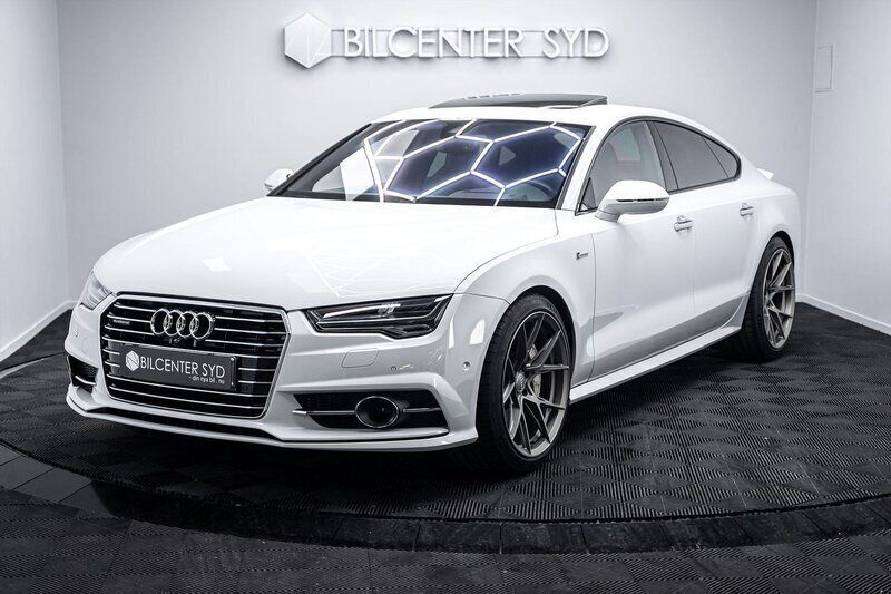Vit Begagnad 2016 Audi A7 Sportback S-Line Halvkombi | 389 900 kr - Bild 1/4