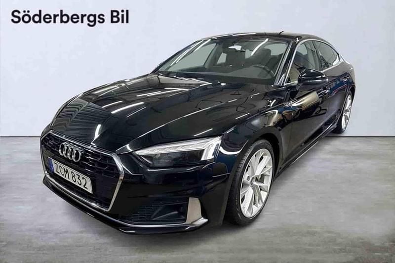 Svart Begagnad 2021 Audi A5 Sportback Halvkombi | 334 500 kr - Bild 1/1