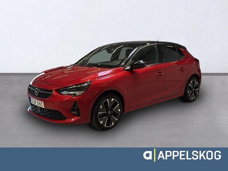 Röd Begagnad 2022 Opel Corsa-e Halvkombi | 209 000 kr (Marknadspris) - Bild 1/4