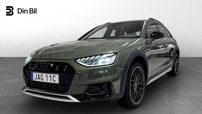 Grön Begagnad 2023 Audi A4 Allroad Black Edition Kombi | 439 000 kr (Marknadspris) - Bild 1/4