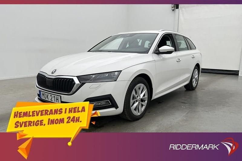 Vit Begagnad 2023 Skoda Octavia Style Kombi | 324 800 kr (Lite dyr) - Bild 1/3