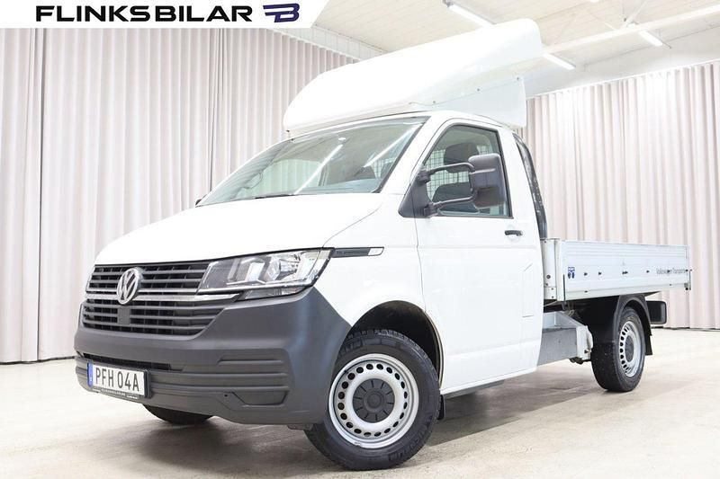 Vit Begagnad 2021 VW T6.1 Van | 319 900 kr (Marknadspris) - Bild 1/4