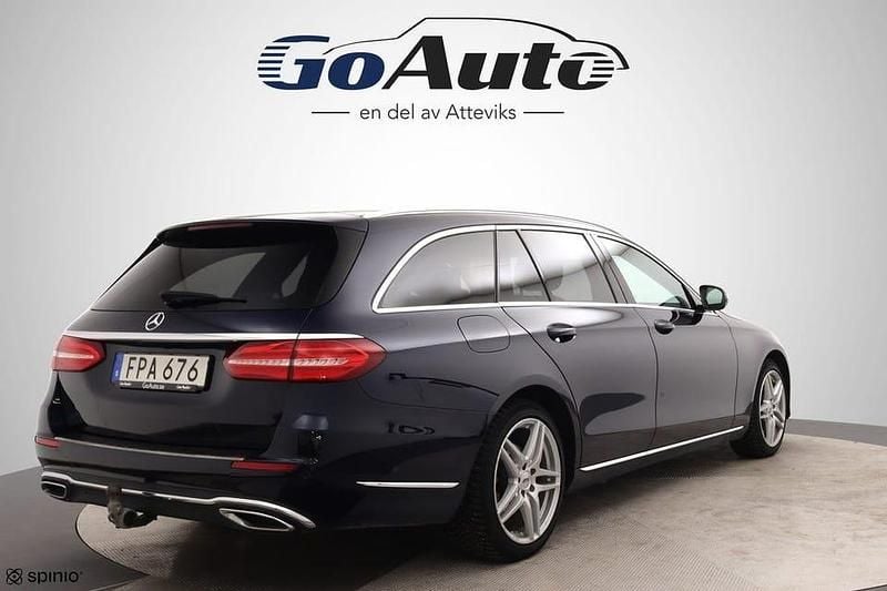 Begagnad Mercedes E200 151 HK (111 kW) 2018 Blå Kombi