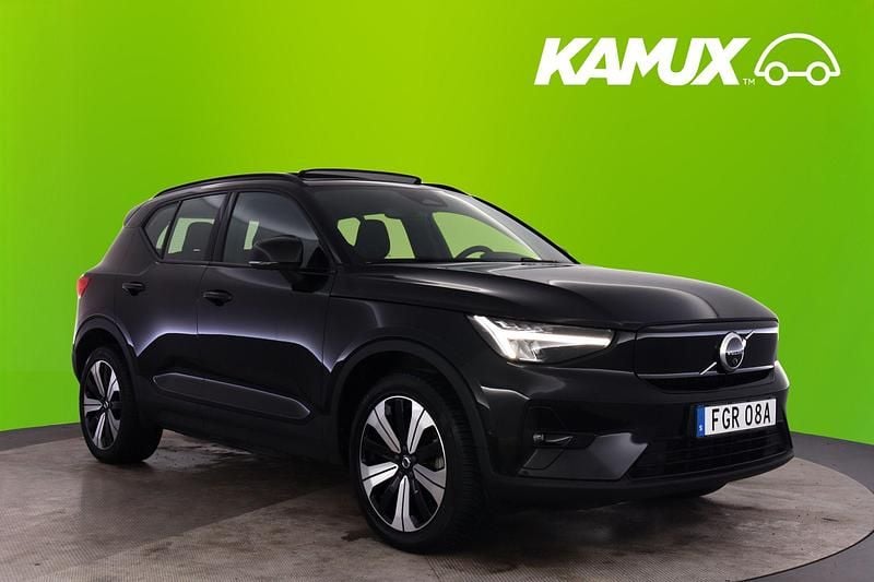 Svart Begagnad 2023 Volvo XC40 Ultimate SUV | 358 800 kr (Bra pris) - Bild 1/4