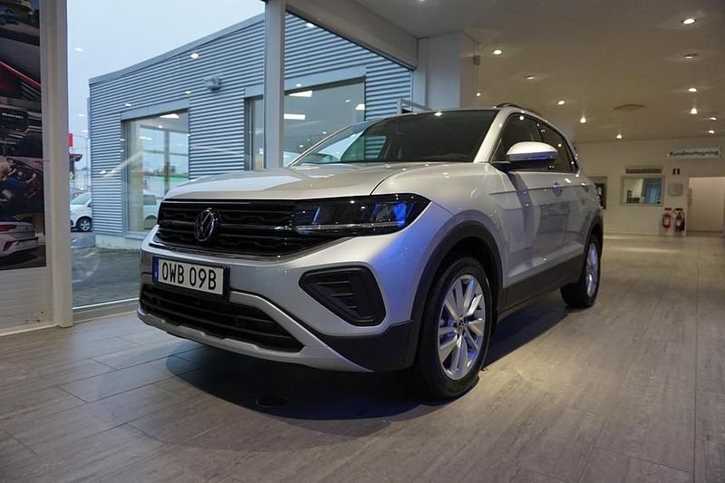 Silver Ny 2026 VW T-Cross SUV | 303 000 kr - Bild 1/4
