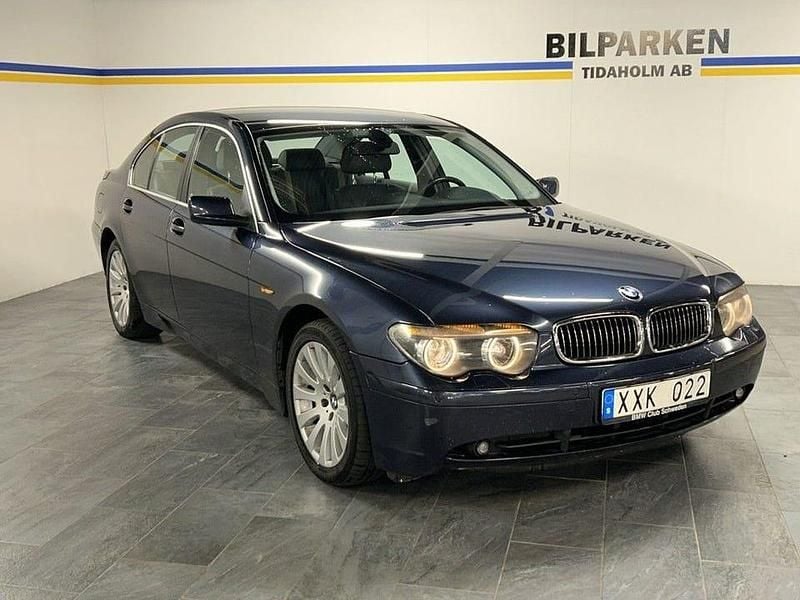 Begagnad BMW 735 272 HK (200 kW) 2003 Blå Sedan