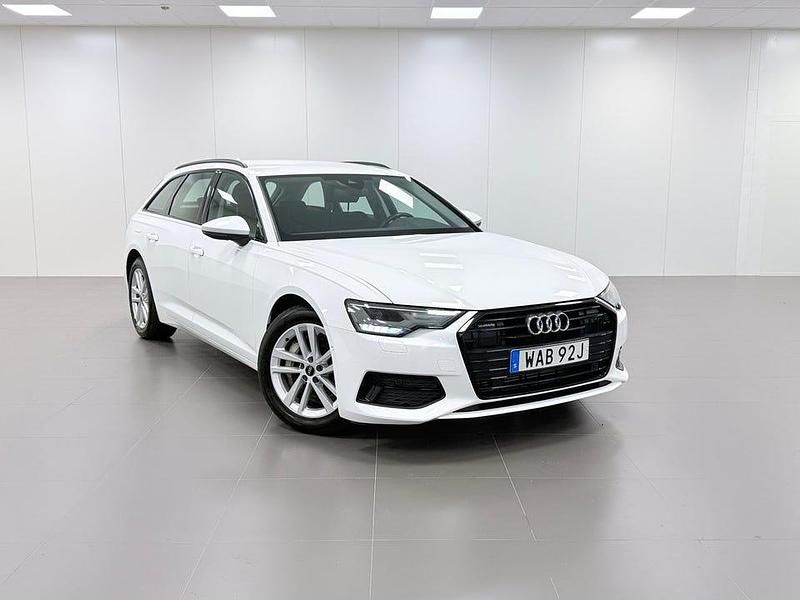 Vit Begagnad 2022 Audi A6 Kombi | 338 800 kr (Bra pris) - Bild 1/4