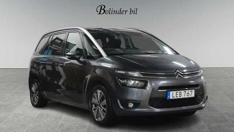 Grå Begagnad 2016 Citroën Grand C4 Picasso Minibuss | 99 800 kr (Bra pris) - Bild 1/4