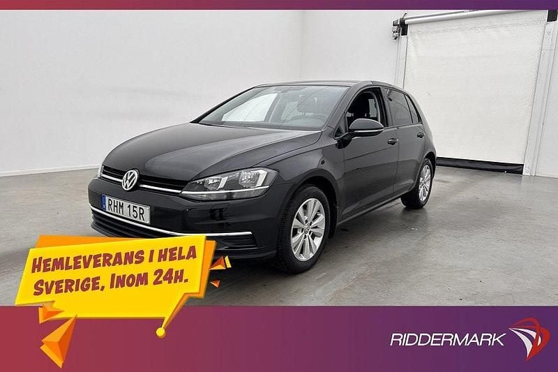 Svart Begagnad 2019 VW Golf VIII Halvkombi | 164 800 kr (Marknadspris) - Bild 1/3