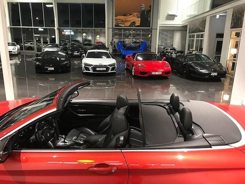 Begagnad BMW M4 Cabriolet 431 HK (317 kW) 2014 Orange Cab