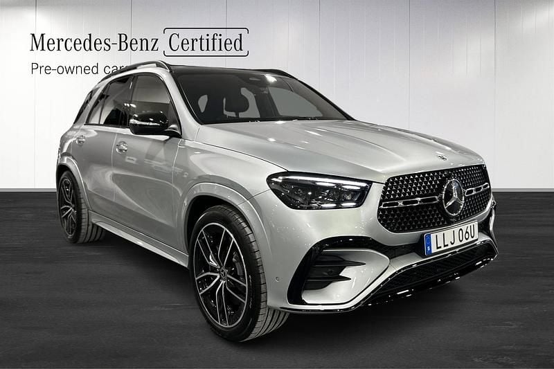 Begagnad Mercedes GLE350 AMG line 2026 Silver Kombi